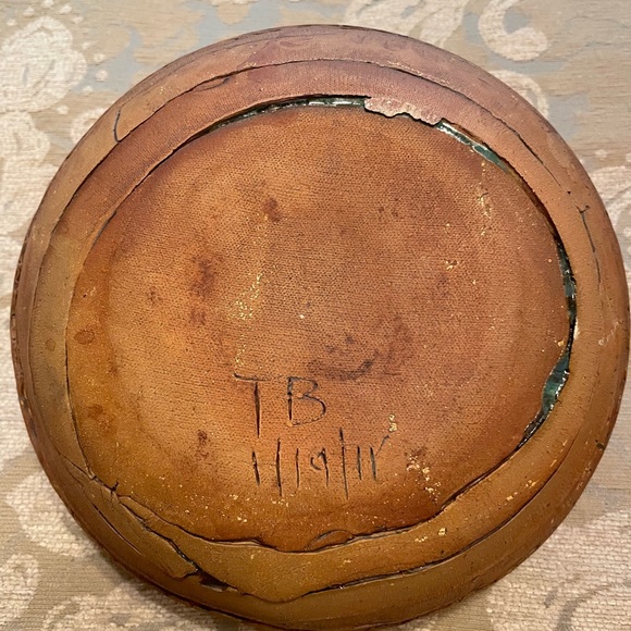 Unique Hand Carved Pottery - Picture 3 of 3